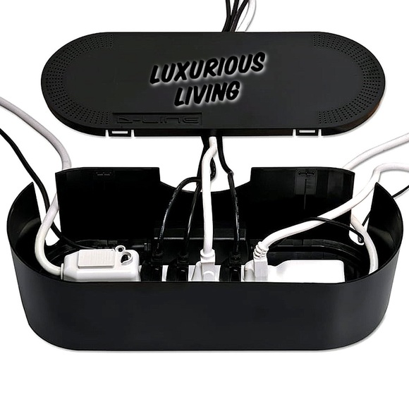 D-Line Cable Tidy Box, Hide and Conceal Electrical Cables - Picture 5 of 6